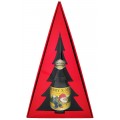 Kerstpakket bier: La Chouffe (750 ml) in luxe rode kerstboom verpakking